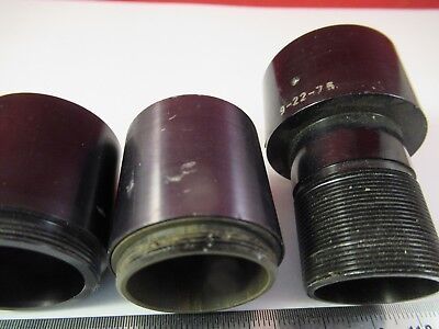 FOR PARTS LENSES FOR OCULAR EYEPIECE OPTICS MICROSCOPE PART AS PICTURED &66-A-98