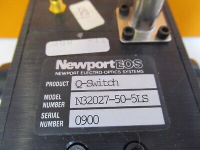 NEWPORT OPTICAL Q-SWITCH LASER OPTICS AS PICTURED &FT-1-A-54