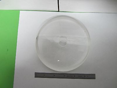 LARGE OPTICAL CONVEX CONCAVE LENS [holed] RANGEFINDER LASER OPTICS BIN#L1-09