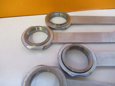 BAUSCH LOMB OBJECTIVE HANDLERS SET MICROSCOPE PART OPTICS AS PICTURED &85-B-103