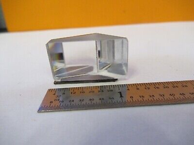 OLYMPUS JAPAN HEAD OPTICS GLASS PRISM MICROSCOPE PART AS PICTURED &A3-C-08