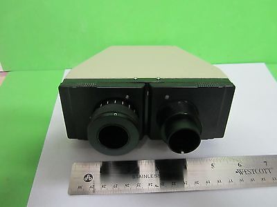 MICROSCOPE PART OLYMPUS JAPAN BINOCULAR HEAD OPTICS AS IS BIN#65-17