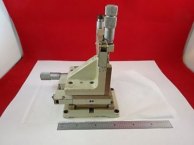 LINE TOOL FOUR MICROMETERS STAGE POSITIONING FOR OPTICS AS IS BIN#C9-A-01