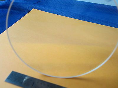 OPTICAL THICK SAPPHIRE WAFER Y-CUT LASER OPTICS [chipped on edge] BIN#6V-45