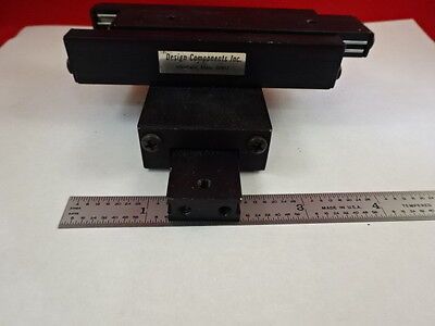 OPTICAL POSITIONING SLIDES [rusty] DESIGN COMPONENTS AS IS &Z5-03