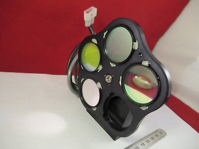 OPTICAL MOTORIZED FILTER WHEEL LASER PRO OPTICS AS PICTURED &FT-4-07