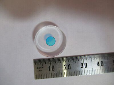 OPTICAL HP HEWLETT PACKARD SILICA COATED LENS LASER OPTICS AS PICTURED R5-A-66