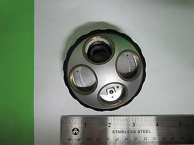 MICROSCOPE PART NOSEPIECE NIKON JAPAN AS IS OPTICS BIN#Q9-T-15