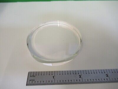 OPTICAL FLAT FUSED SILICA VERY NICE UNCOATED LASER OPTICS AS PICTURED &58-B-12