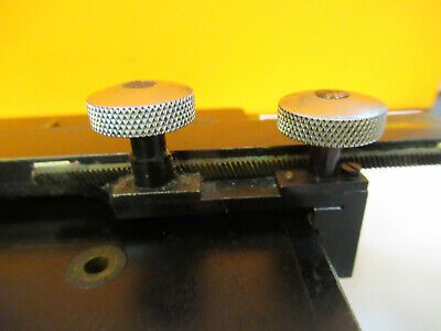 BAUSCH LOMB ANTIQUE STAGE TABLE XY MICROSCOPE PART AS PICTURED &8Y-A-133