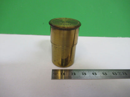 ANTIQUE BRASS WATSON UK 1890s EMPTY CAN MICROSCOPE PART AS PICTURED &R6-A-83