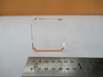 OPTICAL MIL SPEC fused silica PRISM square LASER OPTICS AS PICTURED &F5-A-18