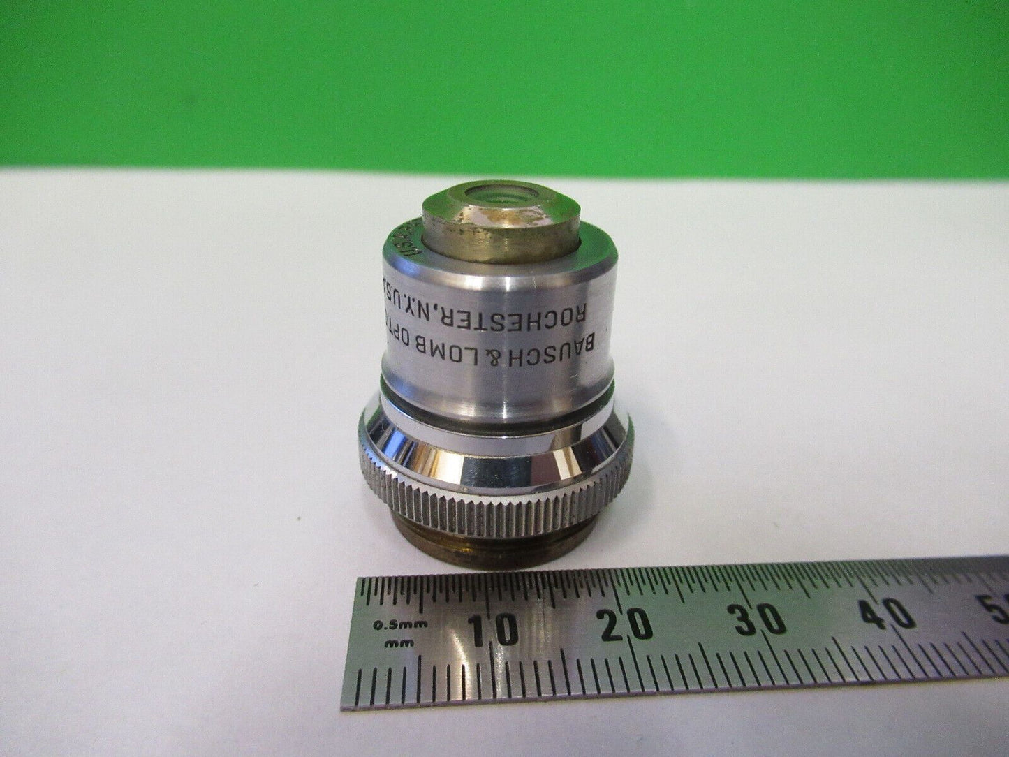 BAUSCH LOMB OBJECTIVE 3.2X LENS OPTICS MICROSCOPE  PART AS PICTURED #R7-B-84