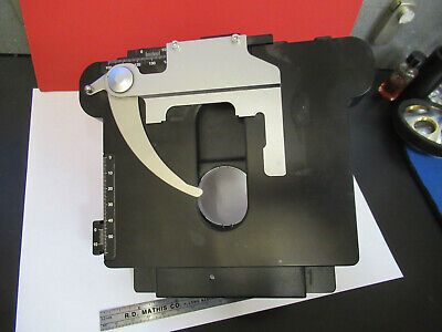 BAUSCH LOMB XY STAGE TABLE MICROSCOPE PART AS PICTURED &8Z-A-121