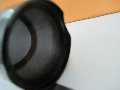 UNKNOWN BRIGHTFIELD LENS OPTICS MICROSCOPE PART AS PICTURED &F5-A-01