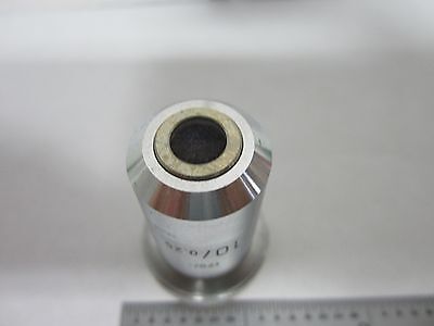 MICROSCOPE PART LEITZ WETZLAR GERMANY OBJECTIVE 10X OPTICS BIN#L3-15