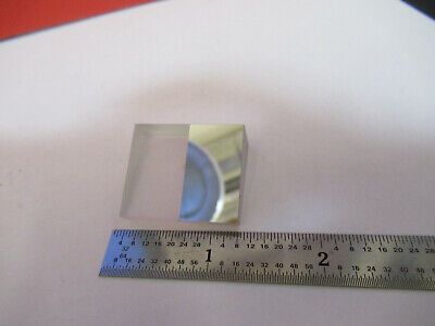 OPTICAL MIRROR ASSEMBLY HALF COATED PRISM LASER OPTICS AS PICTURED &B1-A-99