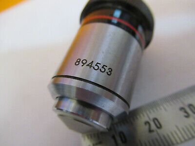 BAUSCH LOMB HI 100X OBJECTIVE 894553 OPTICS MICROSCOPE PART AS PICTURED P2-A-13