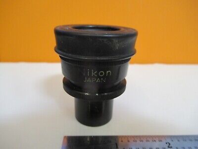 NIKON JAPAN CFW10X EYEPIECE OCULAR OPTICS MICROSCOPE PART as pictured &A4-FT-98