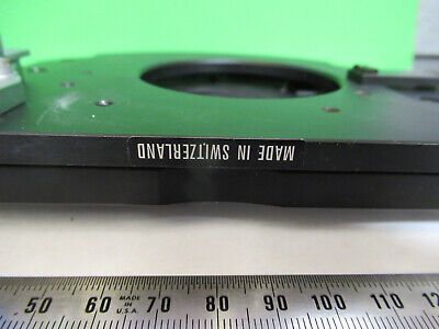 WILD HEERBRUGG SWISS M11 BINO XY STAGE MICROSCOPE PART AS PICTURED &R7-B-05