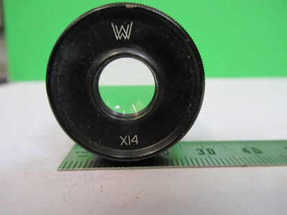 ANTIQUE WATSON LONDON EYEPIECE 14X MICROSCOPE PART AS PICTURED &75-B-16