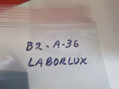 LEITZ WETZLAR LABORLUX CONDENSER DOVETAIL MICROSCOPE PART AS PICTURED &B2-A-36