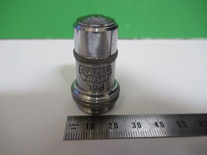 ANTIQUE POL OBJECTIVE  ERNST LEITZ 45X POL MICROSCOPE PART AS PICTURED Q7-A-28