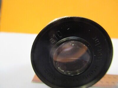 RARE LEITZ WETZLAR GERMANY EYEPIECE a10 OPTICS MICROSCOPE PART AS PIC &85-B-53