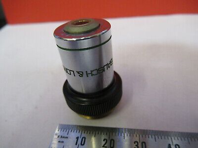 BAUSCH LOMB OBJECTIVE 10X /160 LENS OPTICS MICROSCOPE PART AS PICTURED &8Y-A-21