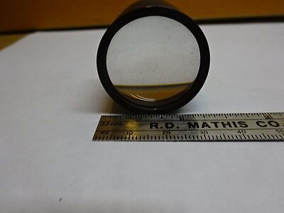 MICROSCOPE PART MOUNTED LENS UNKNOWN MAKER OPTICS AS IS #81-68