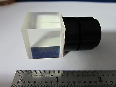 LEICA LEITZ GERMANY MICROSCOPE PART BEAM SPLITTER OPTICS BIN#5B