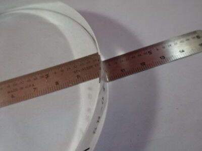 OPTICAL FLAT FUSED SILICA 4" DIAMETER 1/10 WAVELENGTH OPTICS NICE #51-A-21