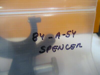 AO SPENCER CONDENSER HOLDER MICROSCOPE PART AS PICTURED &8Y-A-54