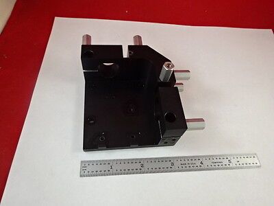 OPTICAL ZYGO ANODIZED ALUMINUM PLATE BLOCK LASER OPTICS AS IS #D3-A-20