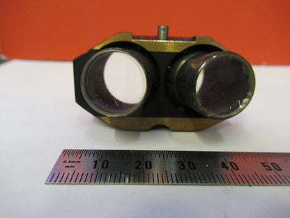 ANTIQUE SPENCER AO OBJECTIVE 1X OPTICS MICROSCOPE PART AS PICTURED &B3-B-59