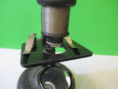 ANTIQUE RARE WOLLENSAK COLLECTABLE MINI MICROSCOPE OPTICAL AS PICTURED &22-A-39