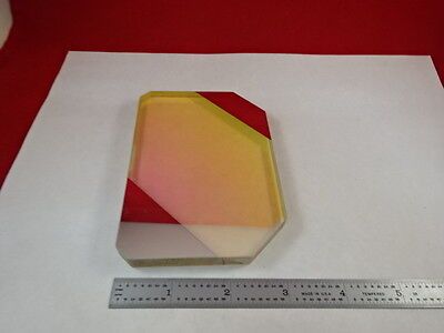 OPTICALLY COATED DICHROIC MIRROR FILTER MIL SPEC OPTICS AS PICTURED &P5-B-01