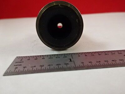 MICROSCOPE PART ANTIQUE BRASS OBJECTIVE CARL ZEISS JENA OPTICS AS IS N5-A-15