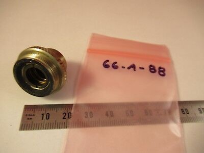 PTI 12.5mm OBJECTIVE LENS OPTICS MICROSCOPE PART AS PICTURED &66-A-88