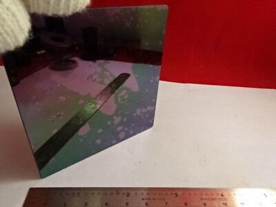 FOR PARTS SILICON PLATE INFRARED IR OPTICS AS IS &4B-A-08