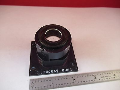 MICROSCOPE PART LEITZ WETZLAR GERMANY ILLUMINATOR LENS OPTICS AS IS #B3-E-10