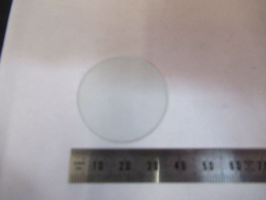 NIKON JAPAN DIFFUSER GLASS FROSTED OPTICS MICROSCOPE PART AS PICTURED &P9-A-11