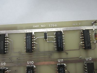 WESTBOND 7200 WIRE BONDER PART BOARD 1766 AS IS BIN#L1-10