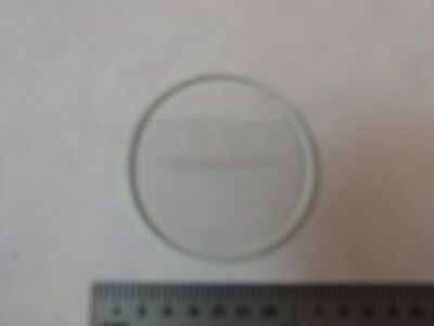 OPTICAL MICROSCOPE RETICLE 24 mm DAMETER OPTICS AS PICTURED &J8-B-05