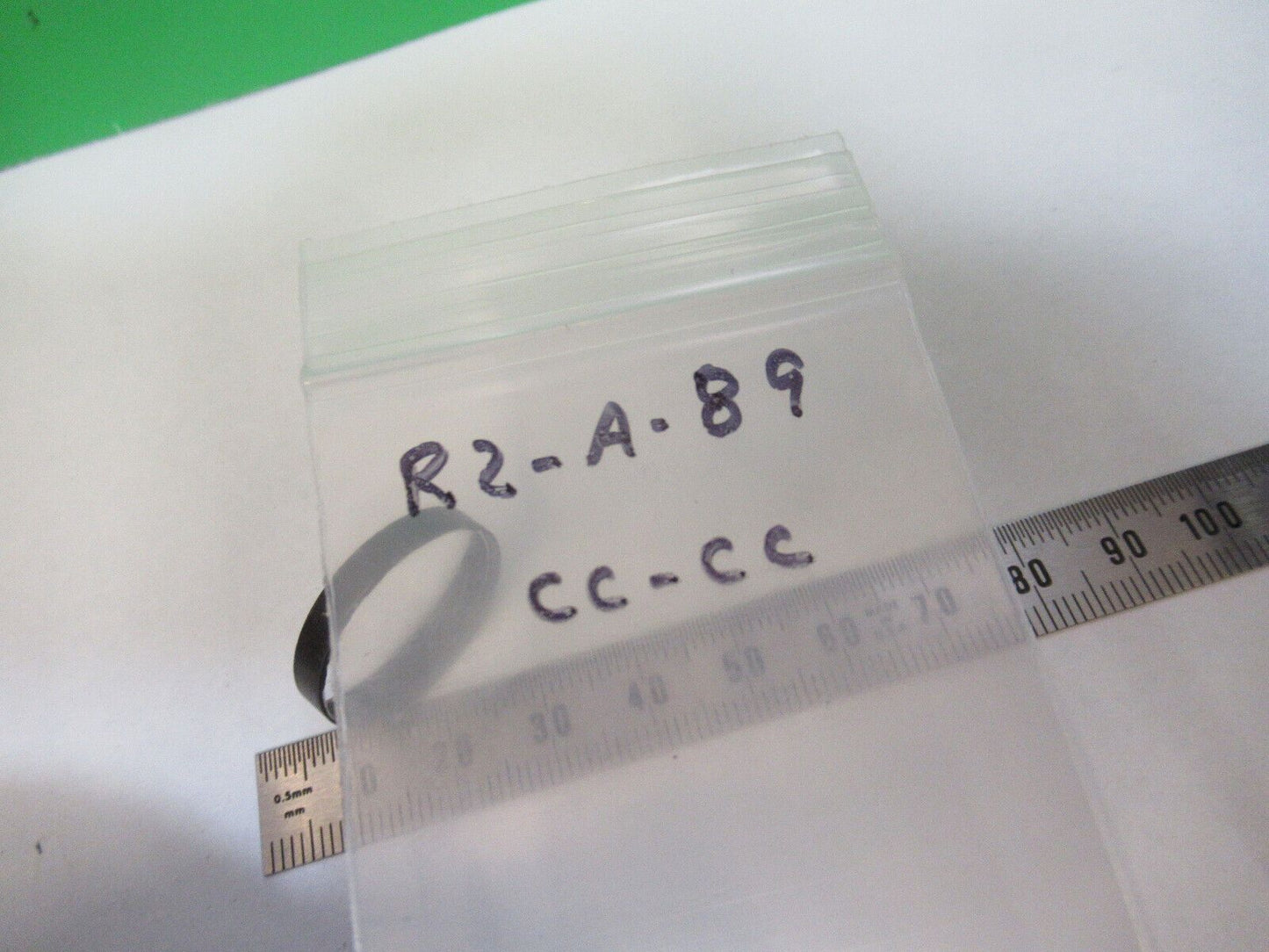 OPTICAL LENS CONVEX CONCAVE CX-CC OPTICS AS PICTURED &R2-A-89