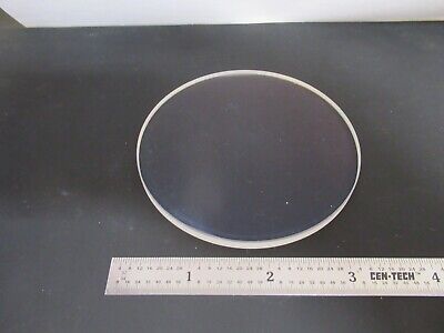 OPTICAL BK7 GLASS ROUND WINDOW PLATE 3.375" DIAMETER OPTIC AS PICTURED FT-1-A-65