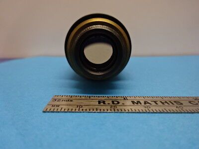 MICROSCOPE PART MOUNTED INSPECTION METROLOGY LENS OPTICS AS IS #90-75