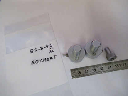 REICHERT AUSTRIA FIXTURES HARDWARE PIECES MICROSCOPE PART AS PICTURED Q5-B-46