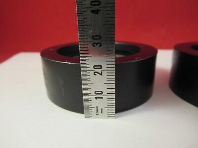 OPTICAL EMPTY ALUMINUM LENS HOLDER LOT OPTICS AS PICTURED &39-A-41B