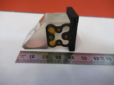 LEITZ WETZLAR GERMANY GLASS PRISM HEAD MICROSCOPE PART AS PICTURED  &8Z-A-52